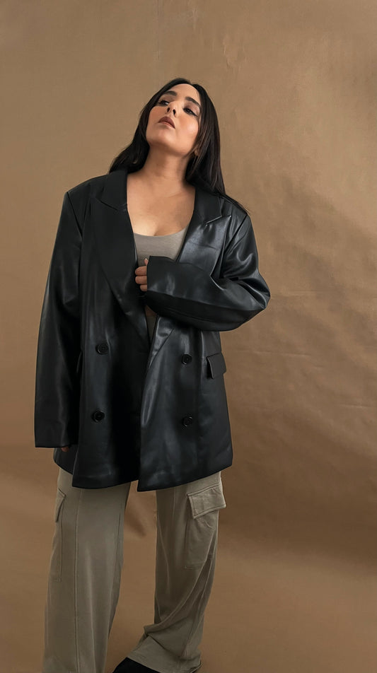 Vegan Leather Jacket